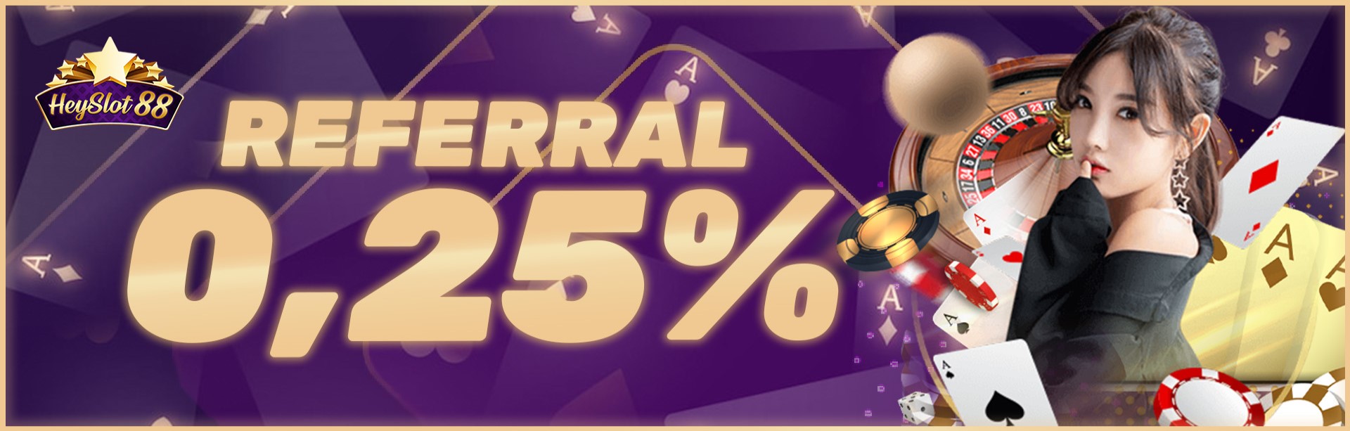 BONUS REFERAL 0,25%